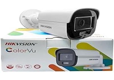 Hikvision 4K outdoor bullet camera night vision Delhi NCR